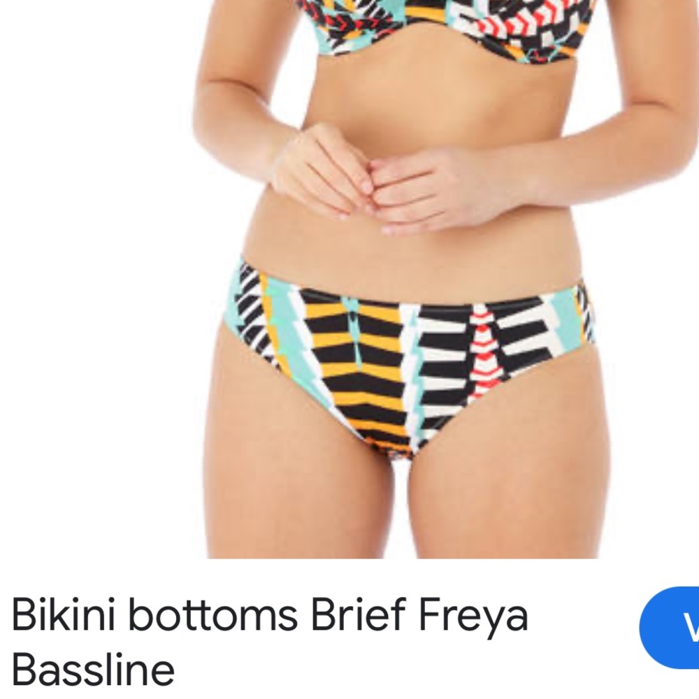 Freya Bassline Bikini Bottoms Size L